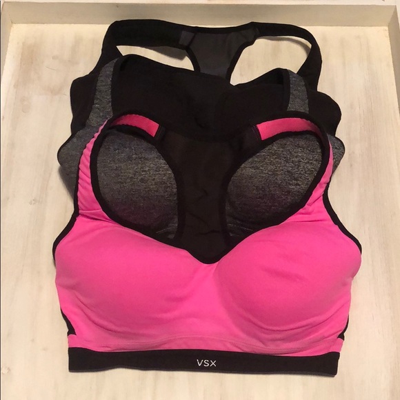 Victoria's Secret Other - Victoria’s Secret VSX Sports Bras-3 Size 32DD
